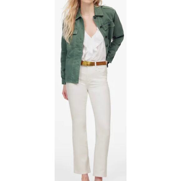 Madewell Kick Out Crop Jeans Size 24 NWT - Picture 1 of 8